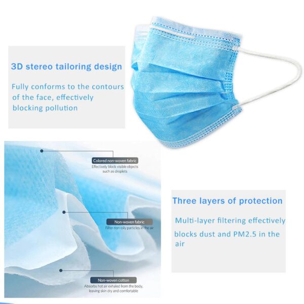 DA Medical Face Mask 50 pack - Image 4