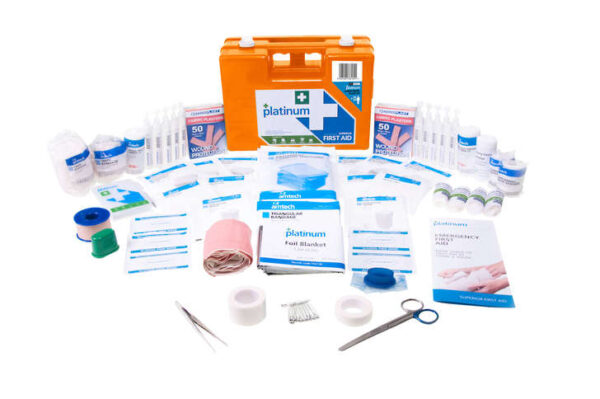 20-30 Person Platinum Plastic First Aid Kit