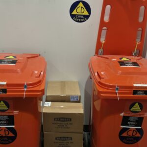 Civil Defence Wheelie Kit (large) 20 to 50 Staff