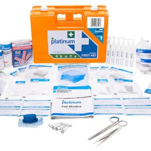 5-10 Person Platinum Plastic First Aid Kit