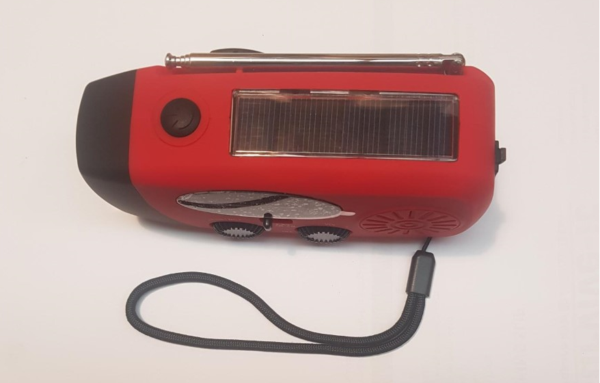 Solar Powered USB LED Light Solar Radio - Image 2