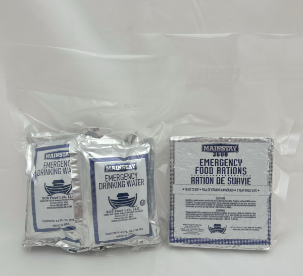 3 Day Food and Water Pack