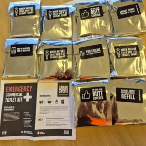 Commercial Emergency Toilet Kit 10pk