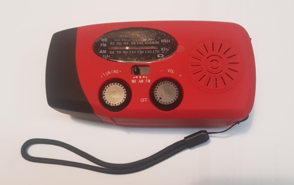 Solar Powered USB LED Light Solar Radio