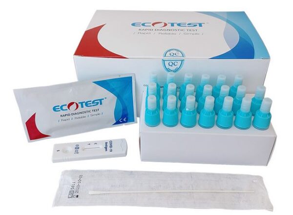 20 RATs + 20 masks for $155 : Assure Tech Rapid Antigen EcoTest 20 pack + KF94 (N95, P2) Face Mask 20 pack - Image 3