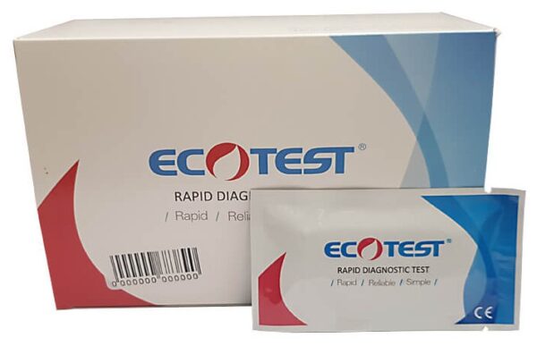 20 RATs + 20 masks for $155 : Assure Tech Rapid Antigen EcoTest 20 pack + KF94 (N95, P2) Face Mask 20 pack - Image 2