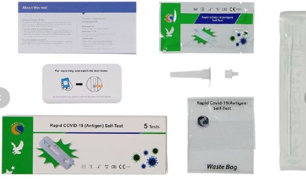 5 RATs + 5 masks for $40 : Orient Gene Rapid Antigen Test kit 5 pack + KF94 (N95, P2) Face Mask 5 pack - Image 4