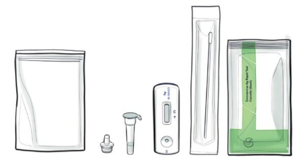 5 RATs + 5 masks for $40 : Orient Gene Rapid Antigen Test kit 5 pack + KF94 (N95, P2) Face Mask 5 pack - Image 5