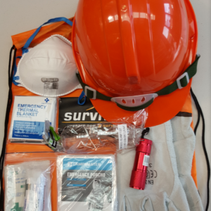 PPE Kit in a Drawstring Bag