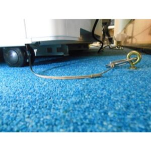 Grapnel QuakeNoose Seismic Restraint for Photocopiers